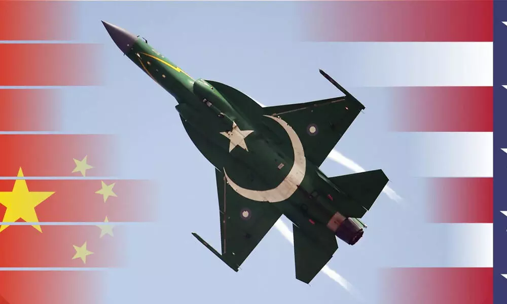 Who funds Pak’s purchase of western military equipment?
