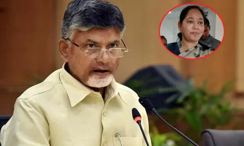 Andhra Pradesh: Home Minister Mekathoti Sucharita refutes stone attack on Chandrababu