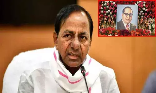 CM KCR pays rich tributes to Ambedkar