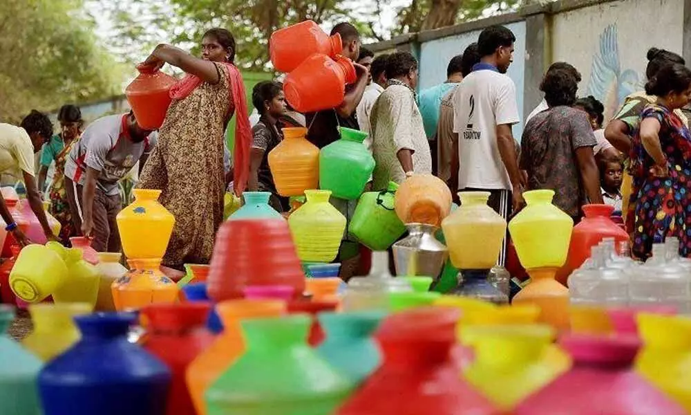 Acute drinking water shortage haunts Smart City