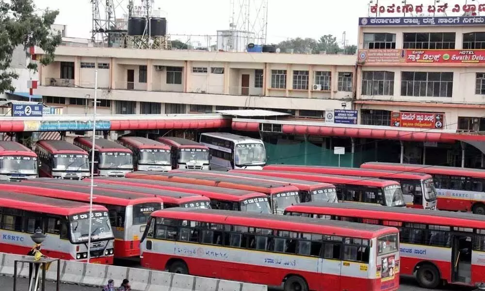 Huge revenue dent as bus strike enters 7th day