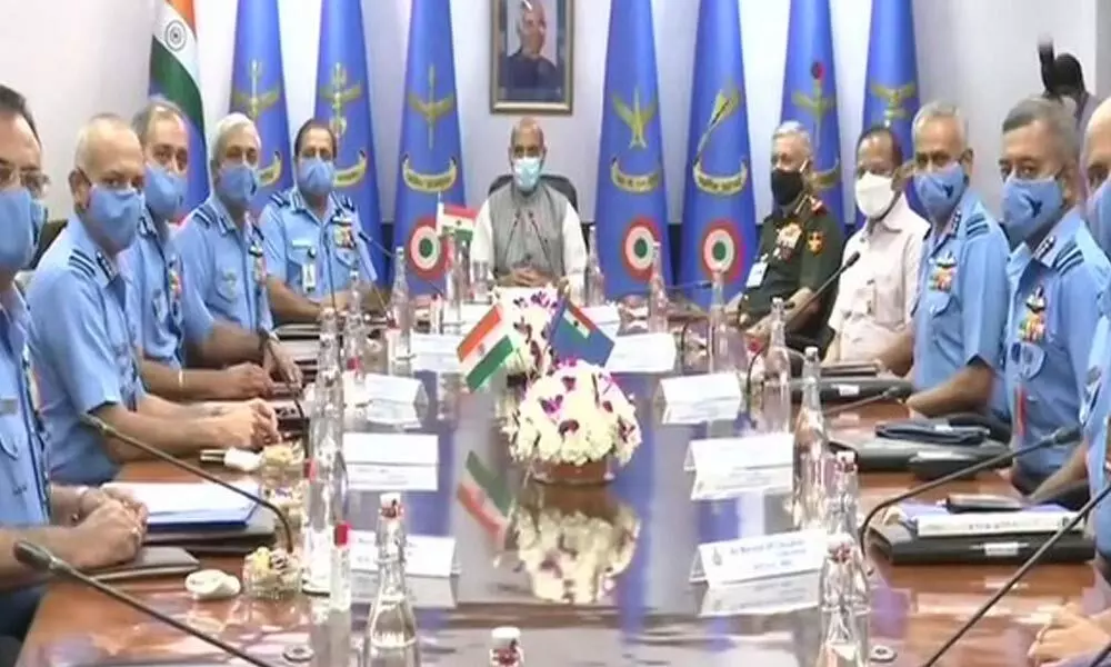Rajnath Singh inaugurates IAF Commanders Conference