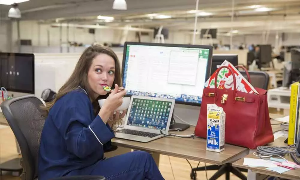 Wear your pajamas to work Day