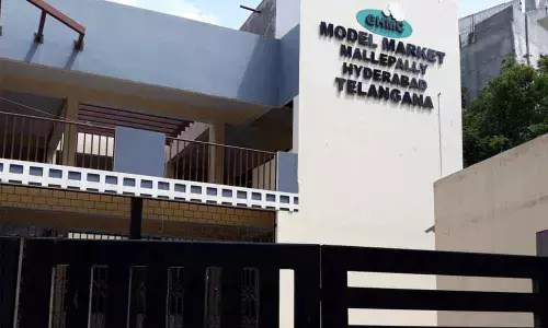 GHMC model markets have no occupants