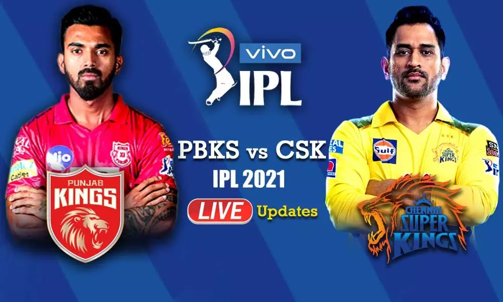 PBKS vs CSK Live Score, IPL 2021