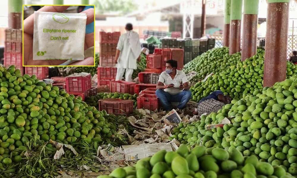 Hyderabad Luscious mangoes pose health risk