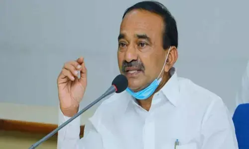 Telangana health minister Eatala Rajender