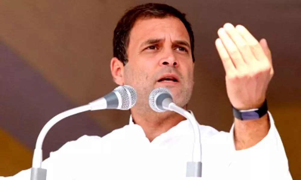 Funeral and burial ground, its Modi made disaster: Rahul Gandhi