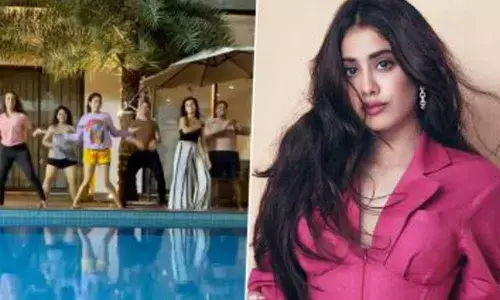 Janhvi Kapoor posts a fun reel on Instagram