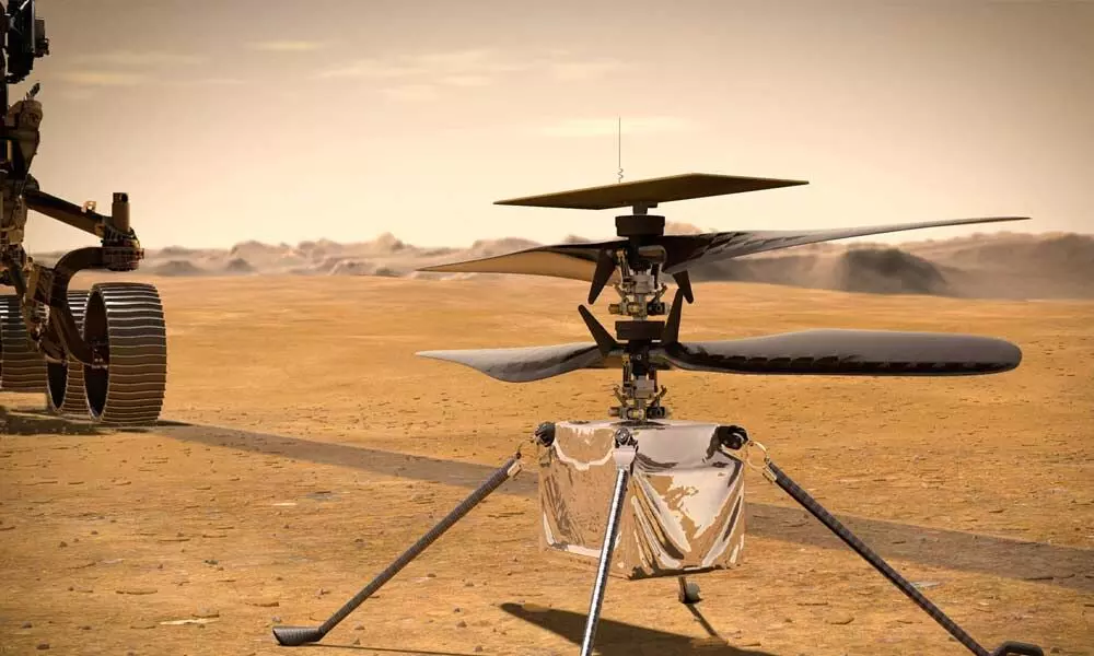 NASAs Mars helicopter to take first flight on Monday