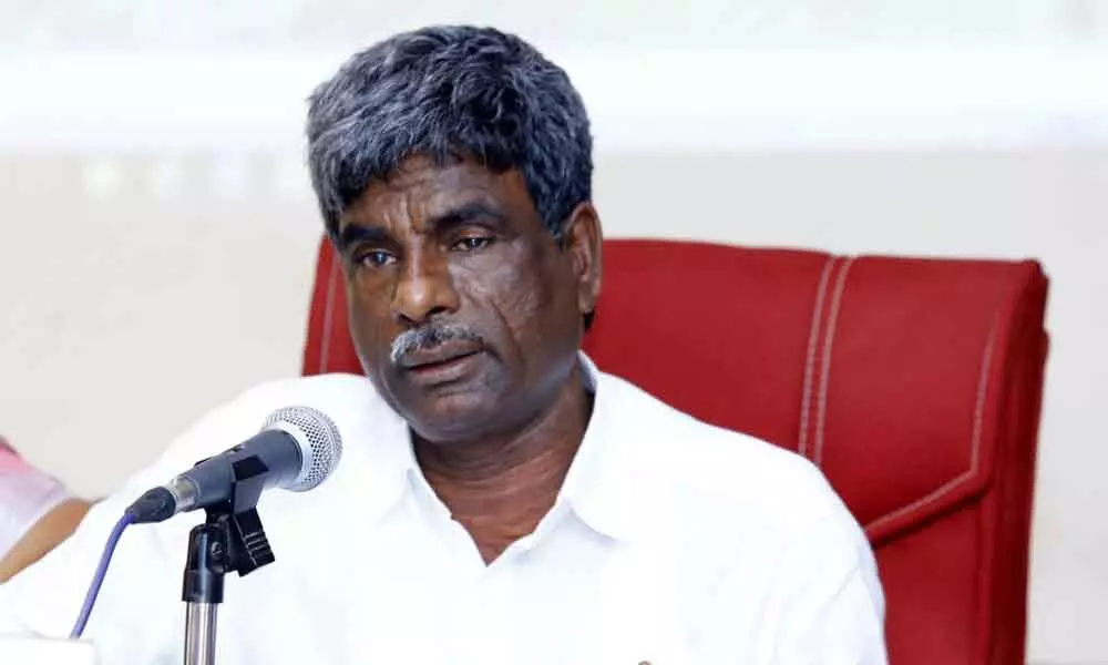 Minister for Muzrai and Backward Classes Welfare Kota Srinivas Poojary