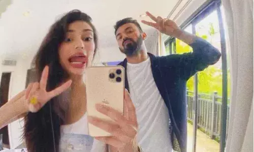 Athiya Shetty to KL Rahul: Grateful for you