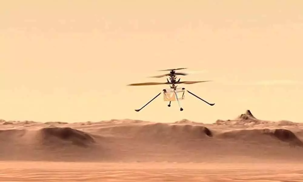 NASA chopper makes historic flight on Mars
