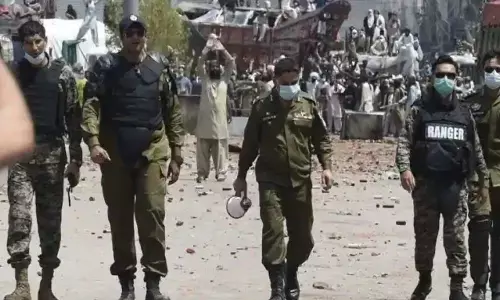 Pakistan Police And Rangers Taken Hostage In Anti-France Protests