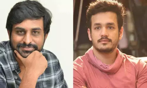 Akhil Akkineni and Ajay Bhupathi