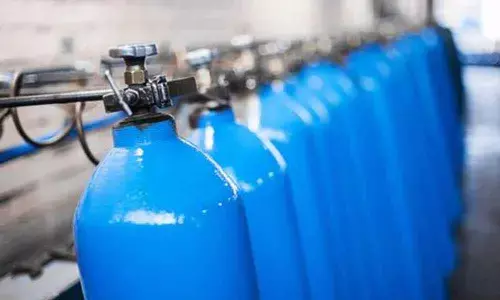 Liquid oxygen cylinder plant at GGH in Anantapur