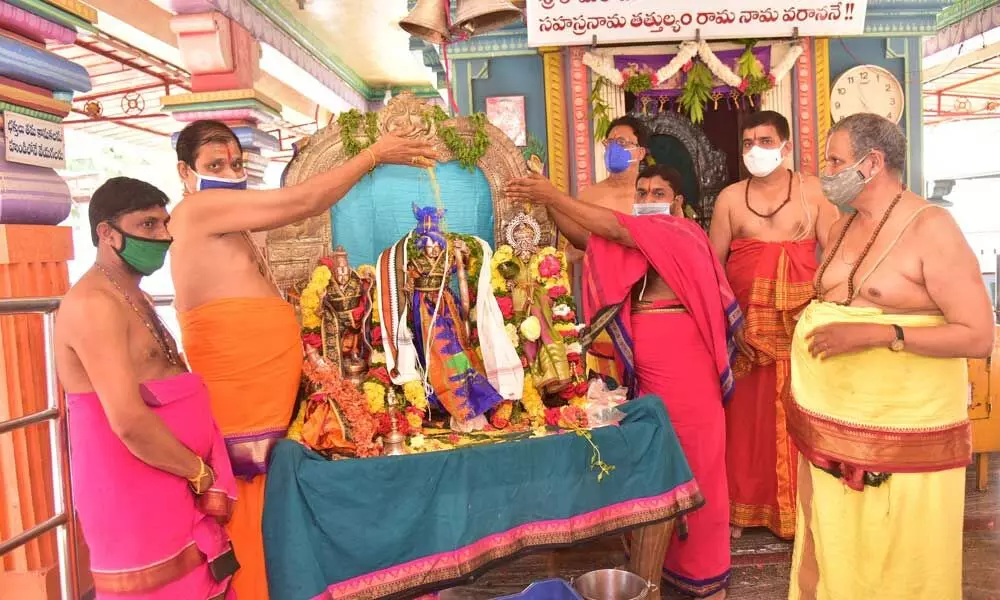 Rama Navami celebrated in subdued manner
