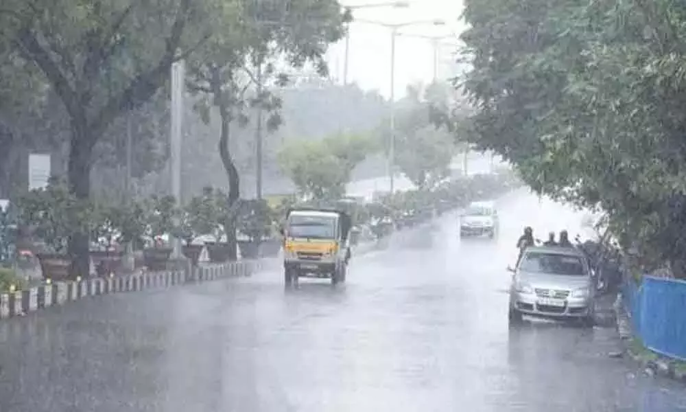 AP weather report: Meteorological dept. predicts heavy rain in the state for next two days