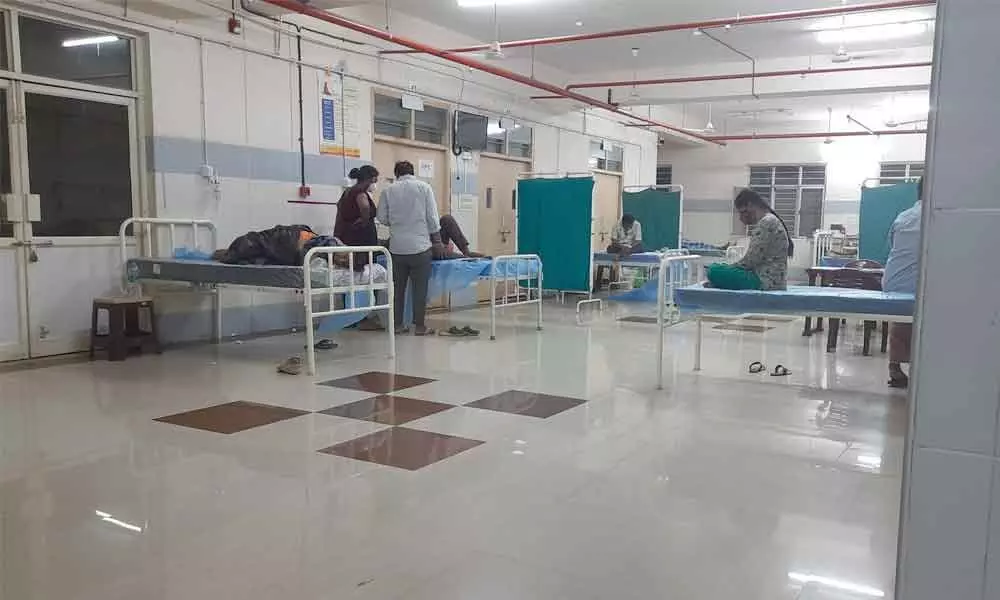 Coronavirus patients getting treated in Visakhapatnam