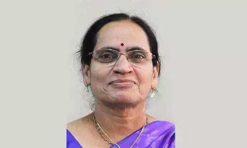 Chemistry expert Prof Lakshmi Kantam address students at SRMAP’ University Distinguished Lecture Series