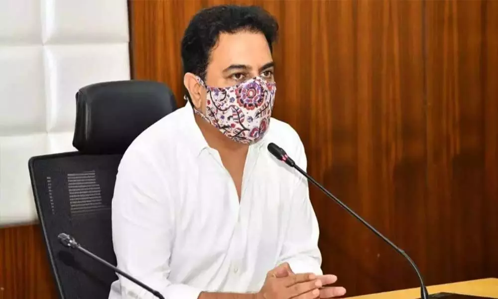 Municipal Administration Minister KT Rama Rao