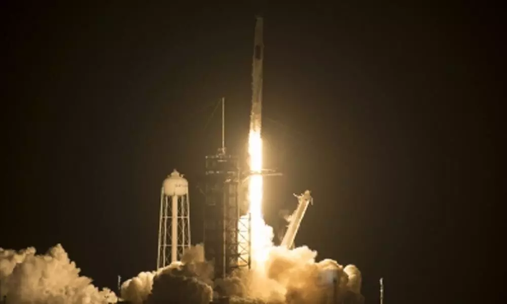 SpaceX Crew-2 launches 4 astronauts to space station
