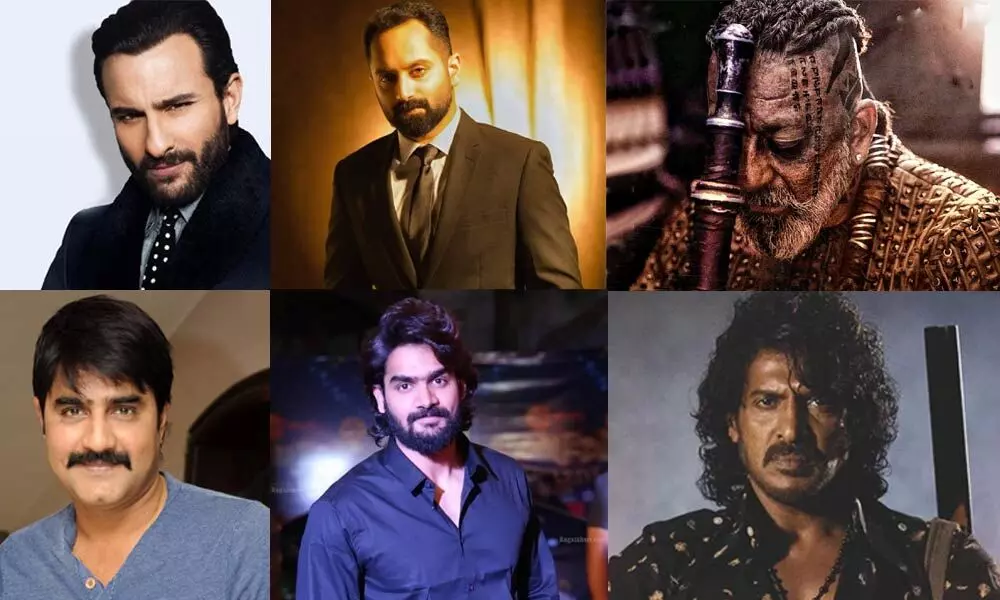 Indian heroes showing interest to play as an antagonist