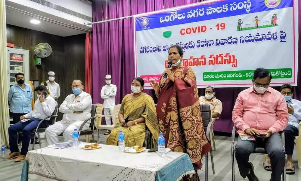 Ongole: Covid awareness programme held