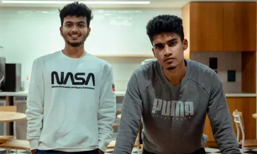 Ritvik Vipin and Akash Jayan