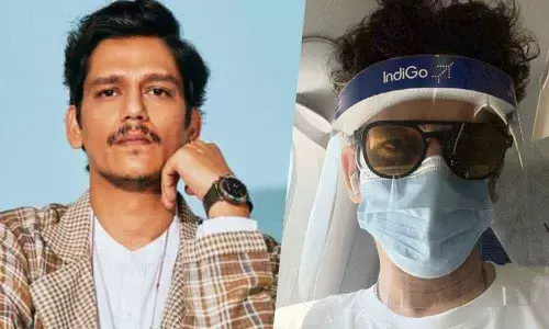 Vijay Varma takes flight home to ‘maa’