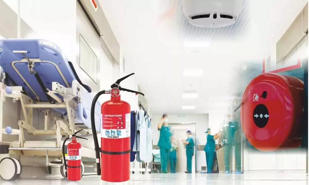 Fire safety in Covid hospitals given a go-by