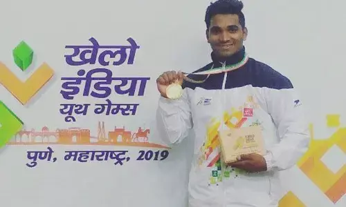 Hyderabadi weight lifter Halavath Karthik back in action after treatment