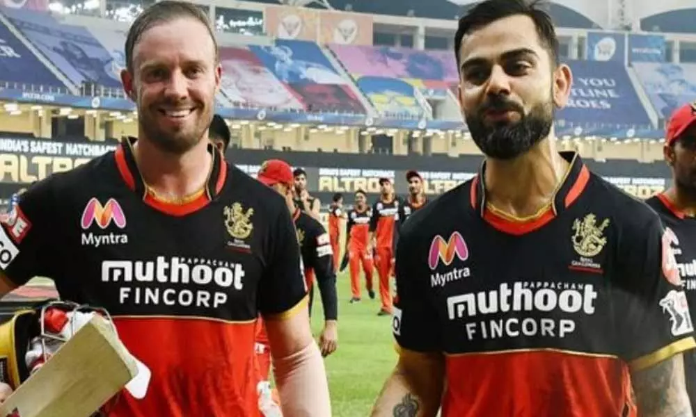 Virat Kohli and AB de Villiers