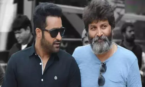 Trivikram Srinivas and Jr NTR