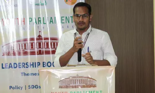 Young reformist awarded with Karmaveer Chakra