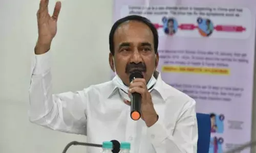 Telangana health minister Eatala Rajender