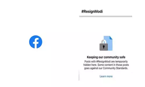 Facebook makes ‘mistake’ in blocking #ResignModi posts