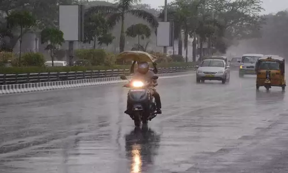 Moderate rains predicted in Telangana today