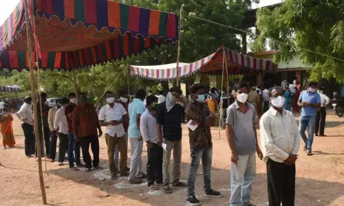 Over 13 per cent polling registered till 9 am