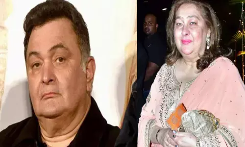 Rima Jain and Rishi Kapoor
