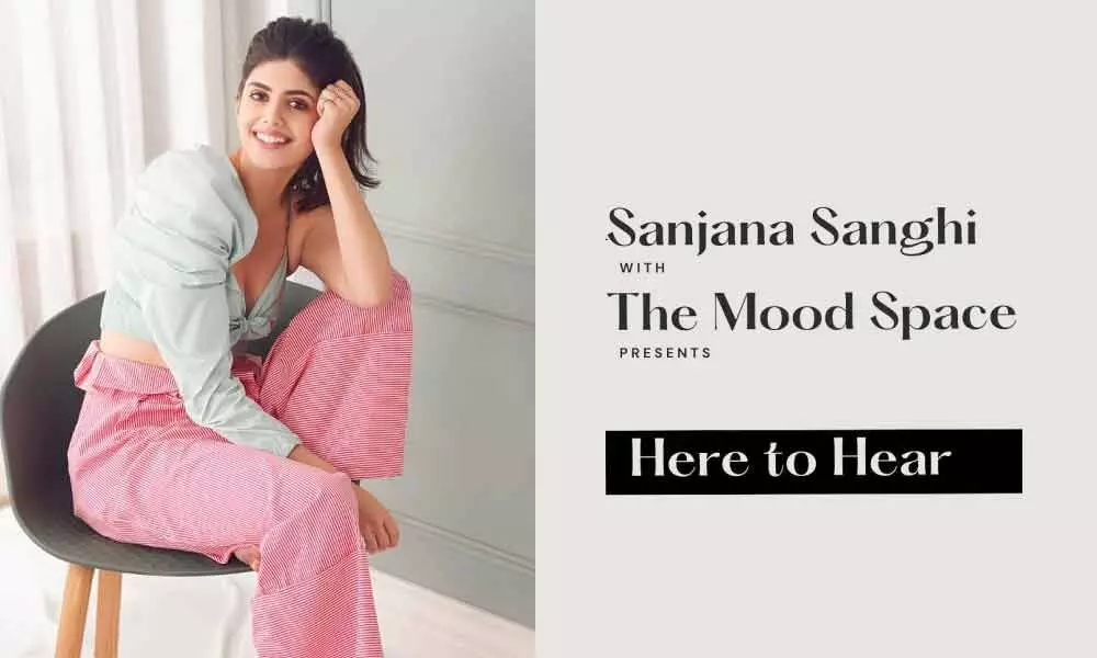 Sanjana Sanghi launches mental health campaign