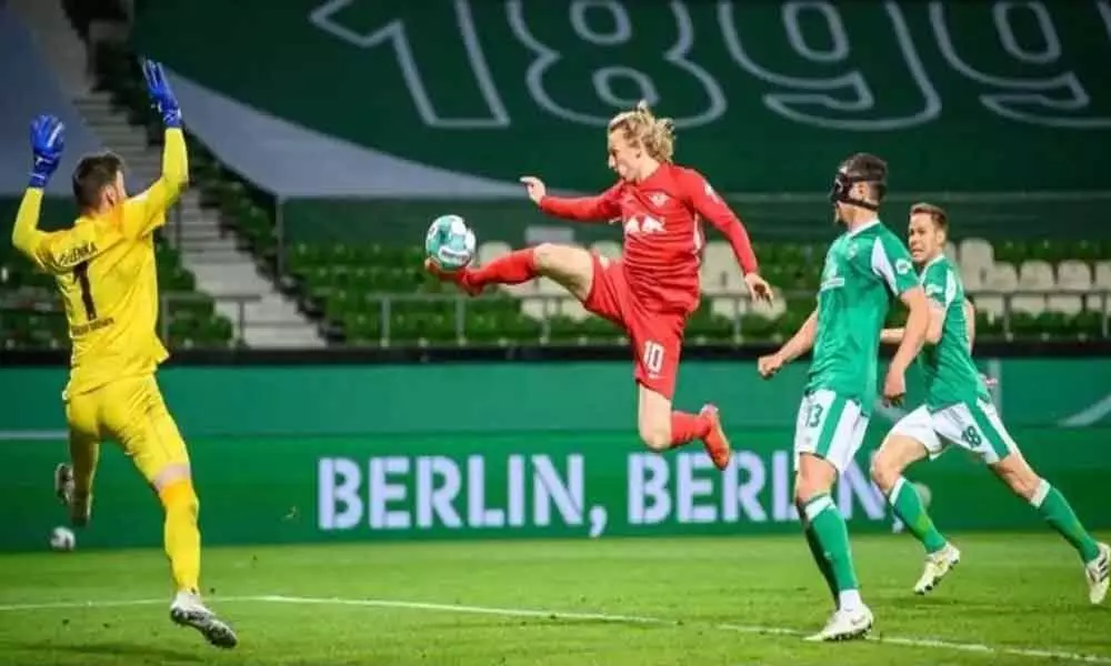 Leipzig reach German Cup final