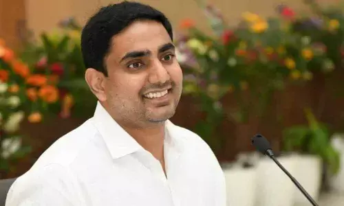 TDP national general secretary and MLC Nara Lokesh