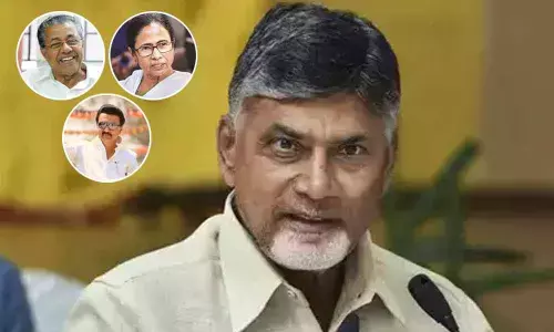 Chandrababu Naidu greets Mamata, Stalin, Vijayan