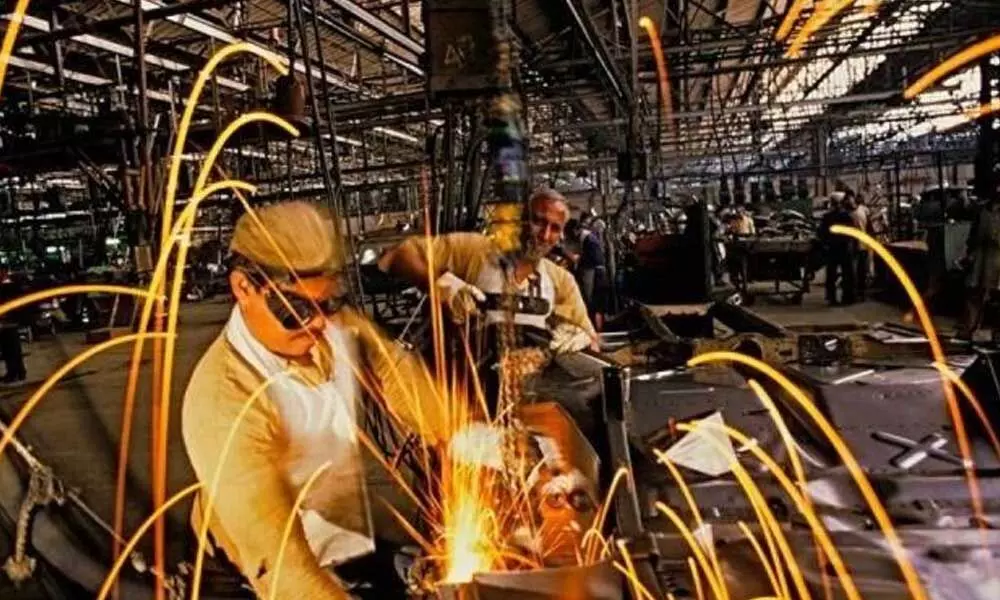 Factory output hits slowlane