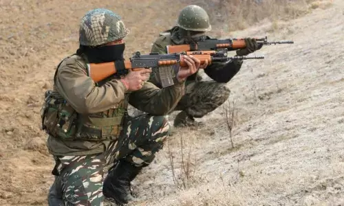 Pakistan violates ceasefire agreement, fires in Jammu and Kashmirs Ramgarh sector