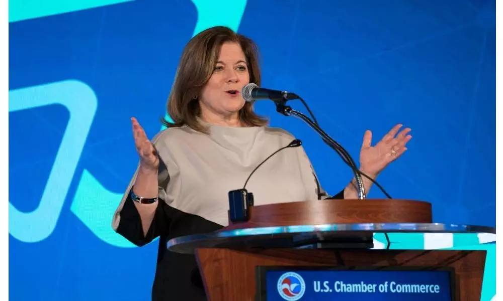 Suzanne Clark, President and CEO of the US Chamber of Commerce