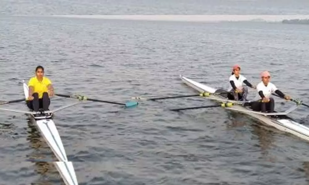 Indian rowers wait after Olympic qualifiers postponed