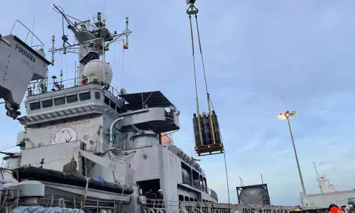 Visakhapatnam: Indian Navy steps up Covid relief operations