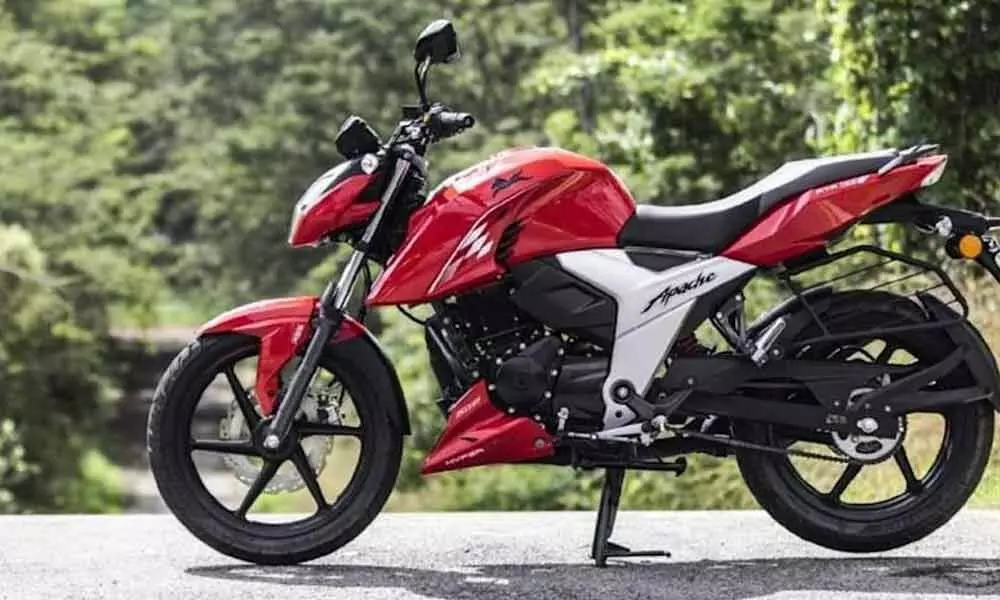 Tvs Motor Hikes The Price Of Tvs Apache Rtr 160 4v Again
